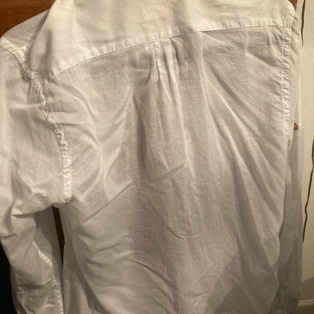 Zara White Slim Fit Shirt